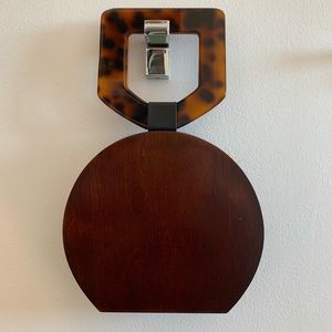 Zara Wooden & Tortoise She’ll Handbag